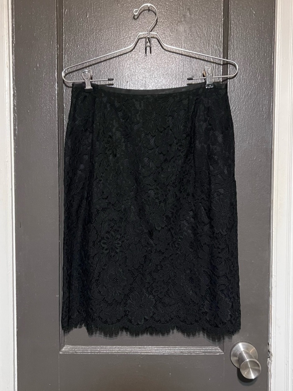 Ann Taylor NWT Black Lace Skirt